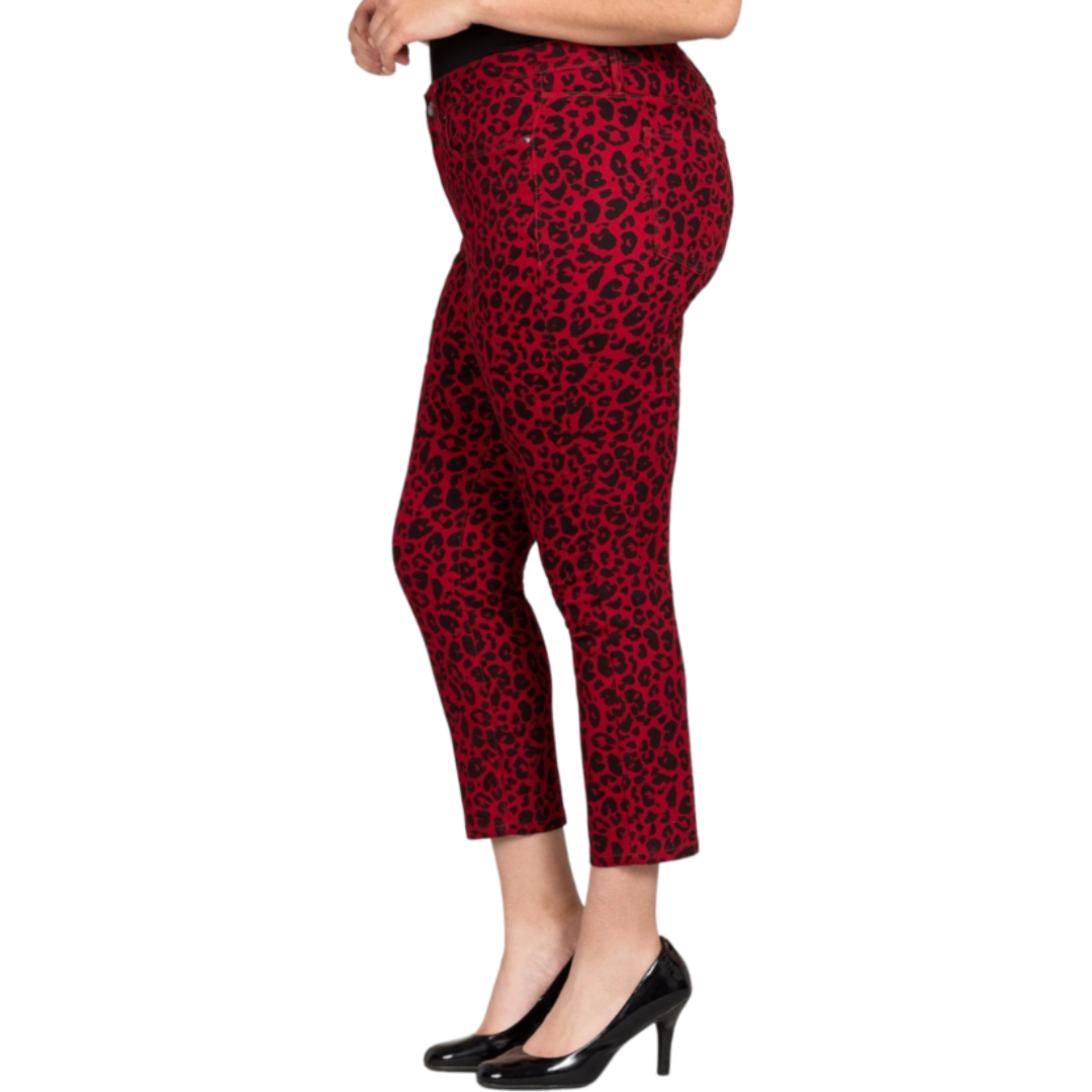 Royalty For Me Leopard Print Jeans - Shamelessly Glamorous