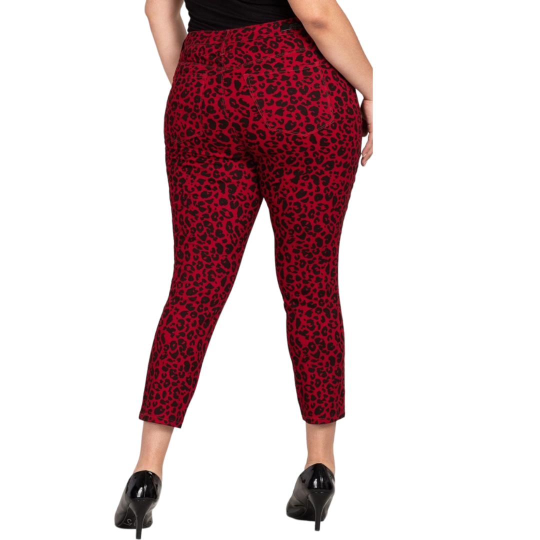 Royalty For Me Leopard Print Jeans - Shamelessly Glamorous